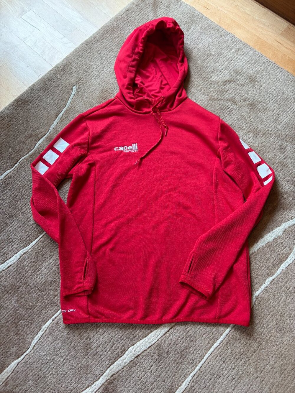 Capelli Hoodie Sweat Shirt Red Men's sz M